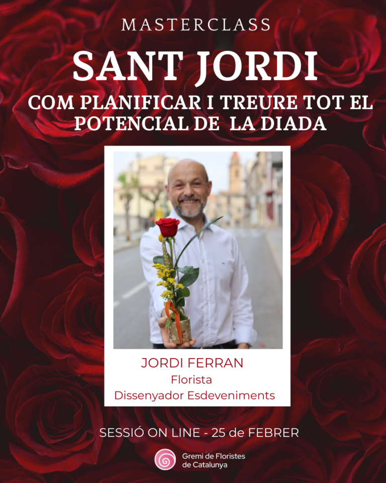 MASTERCLASS SANT JORDI: Com planificar i treure tot el potencial de la Diada