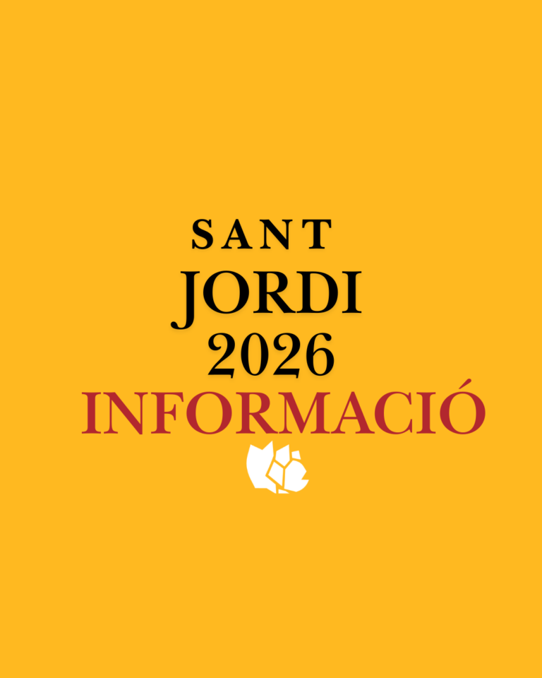 SANT JORDI 2026: Informació